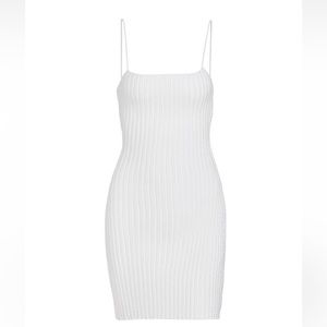 Alexander Wang
Rib-Knit Crystal Minidress